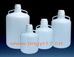 美國(guó)耐潔Nalgene帶手柄細(xì)口大瓶_LDPE 白色PP螺旋蓋2210-0065