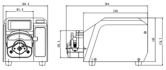 BT-300流量分配智能型蠕動(dòng)泵，流量1500ml/min