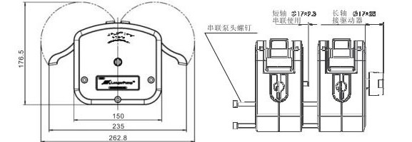 蘭格不銹鋼蠕動(dòng)泵泵頭KZ35