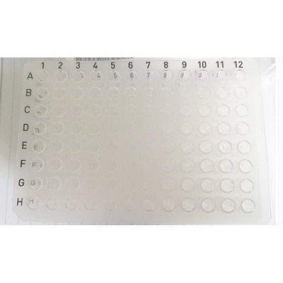 愛思進(jìn)0.2ml透明無裙邊96孔PCR板PCR-96-FLT-C，進(jìn)口96孔板