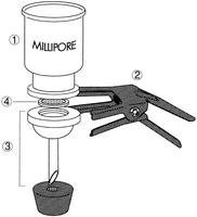 美國Millipore密理博玻璃換膜過濾器