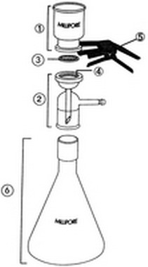 美國(guó)Millipore密理博全玻璃換膜過(guò)濾器